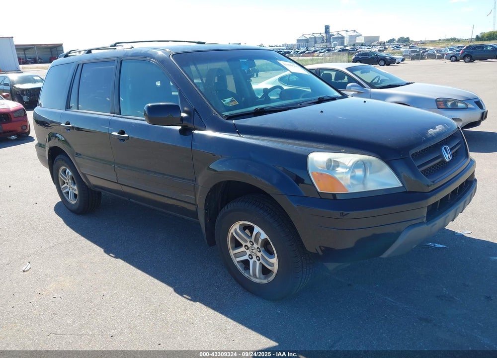 2005 HONDA PILOT EX-L VIN: 5FNYF18545B016346