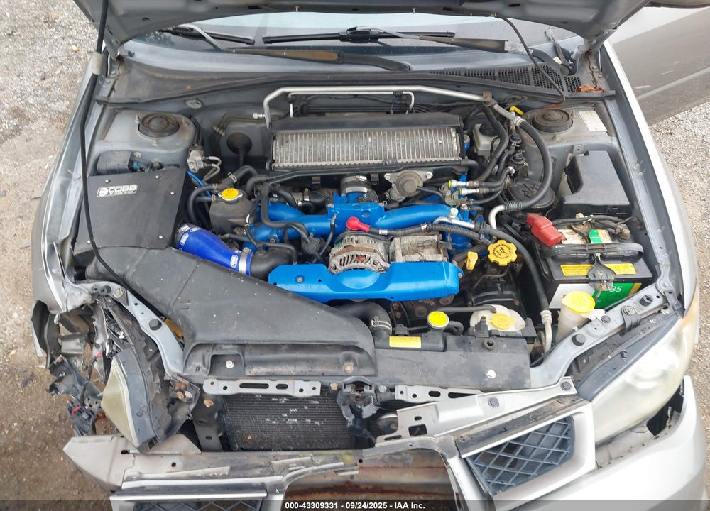 2006 SUBARU IMPREZA WRX LIMITED VIN: JF1GD79616H501210