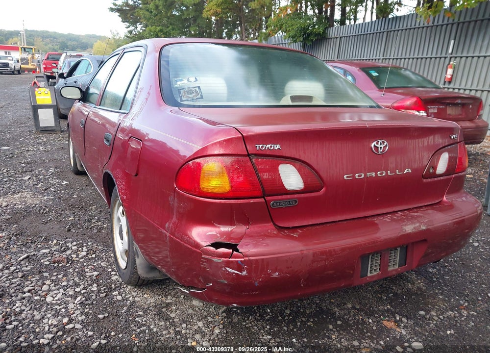 1999 TOYOTA COROLLA VE VIN: 2T1BR12E9XC217768