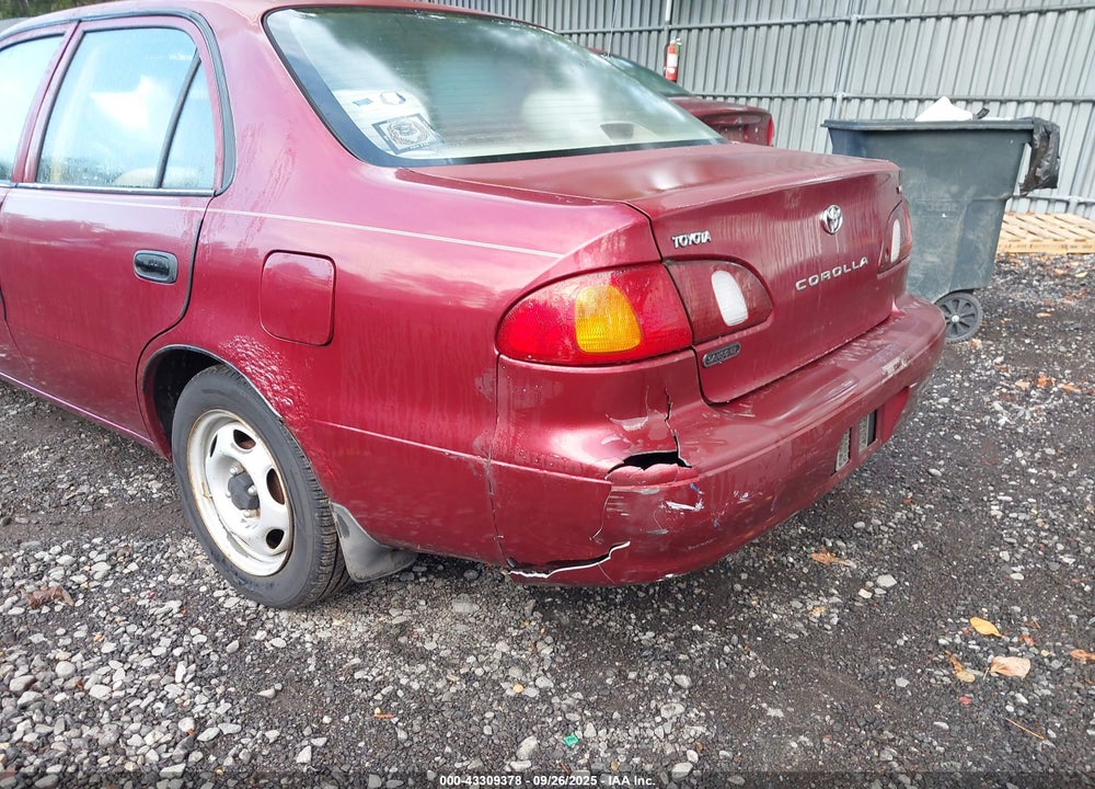 1999 TOYOTA COROLLA VE VIN: 2T1BR12E9XC217768