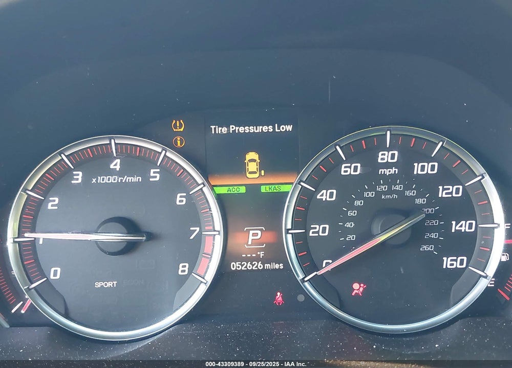 2019 ACURA TLX VIN: 19UUB1F68KA003336