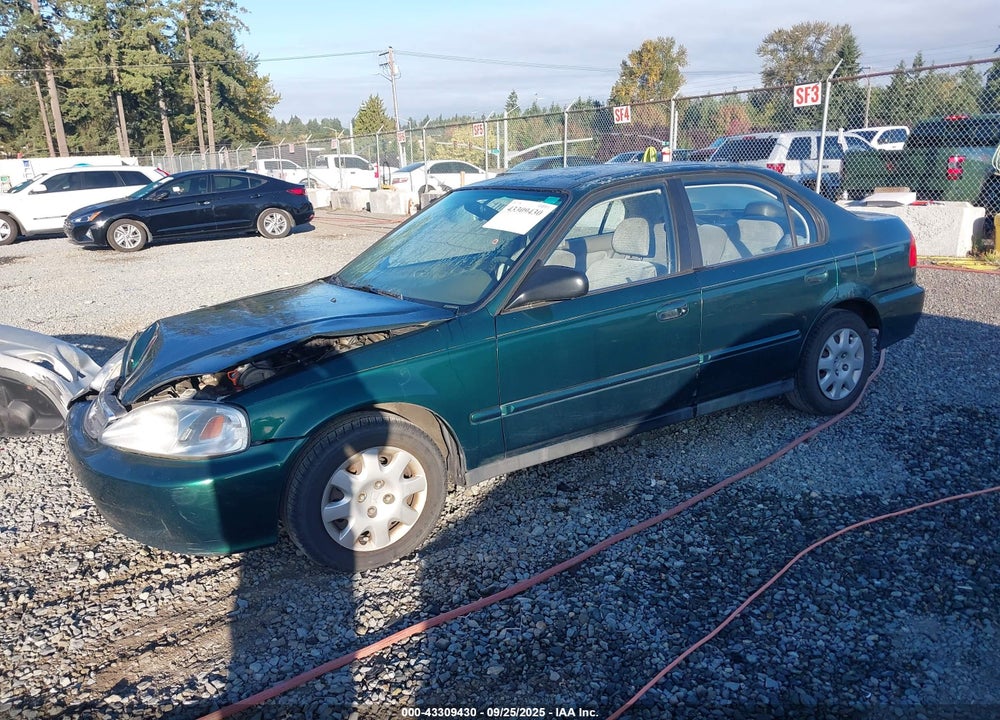 1999 HONDA CIVIC VALUE PACKAGE VIN: 2HGEJ6619XH516046