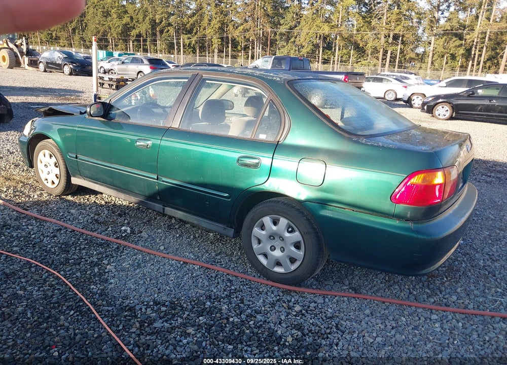 1999 HONDA CIVIC VALUE PACKAGE VIN: 2HGEJ6619XH516046