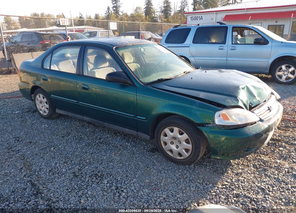 1999 HONDA CIVIC VALUE PACKAGE VIN: 2HGEJ6619XH516046