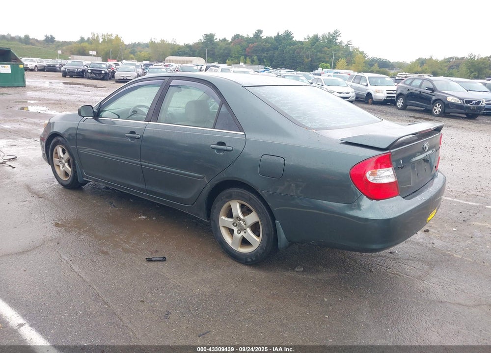 2002 TOYOTA CAMRY SE V6 VIN: 4T1BF32K02U500447