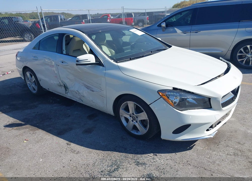 2018 MERCEDES-BENZ CLA 250 4MATIC VIN: WDDSJ4GB1JN594791