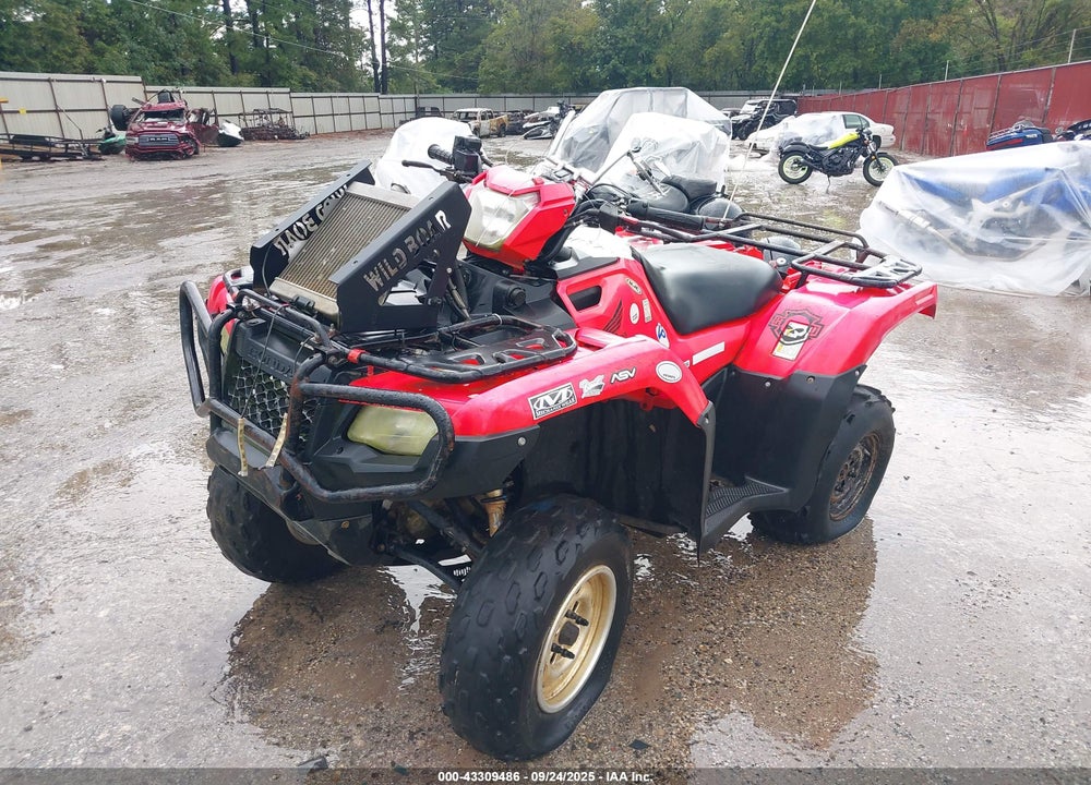 2017 HONDA TRX500 FM VIN: 1HFTE4526H4203436