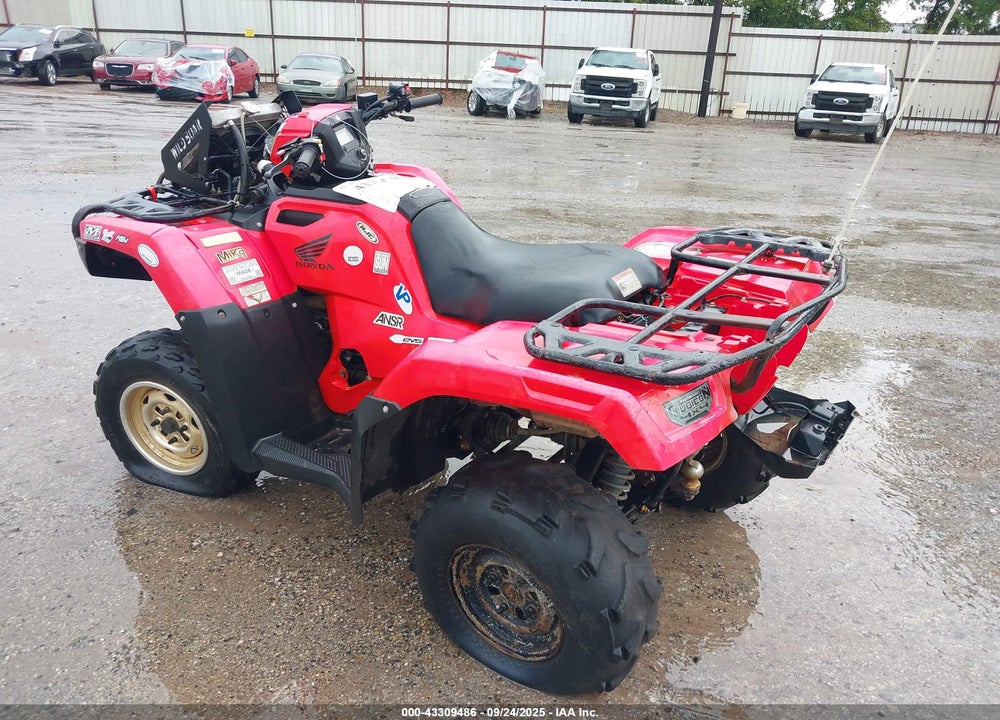 2017 HONDA TRX500 FM VIN: 1HFTE4526H4203436