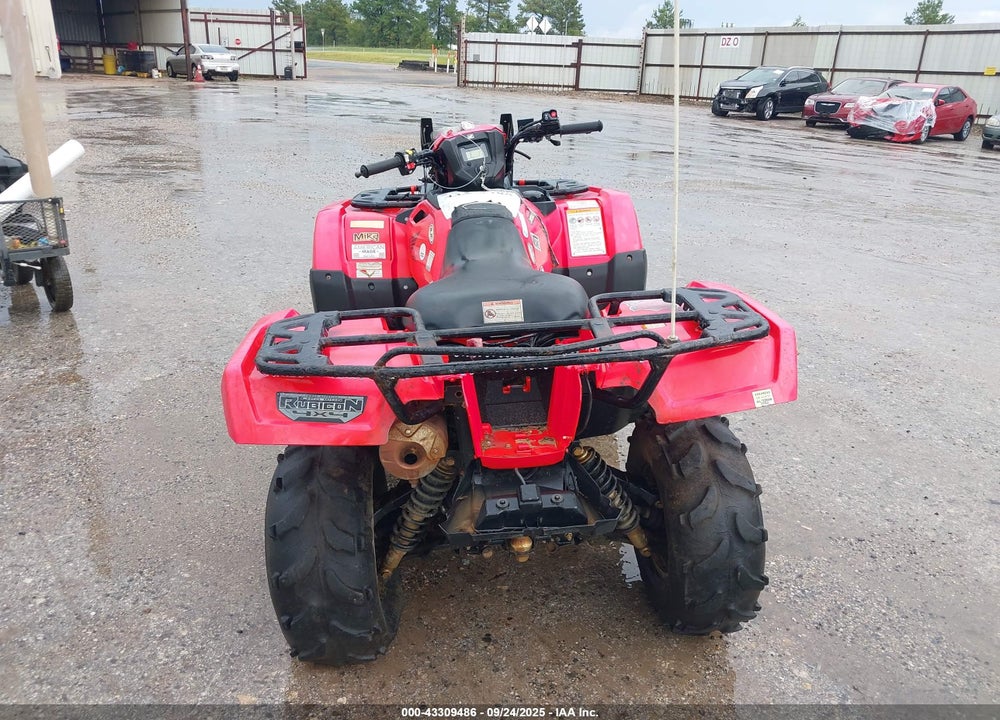 2017 HONDA TRX500 FM VIN: 1HFTE4526H4203436