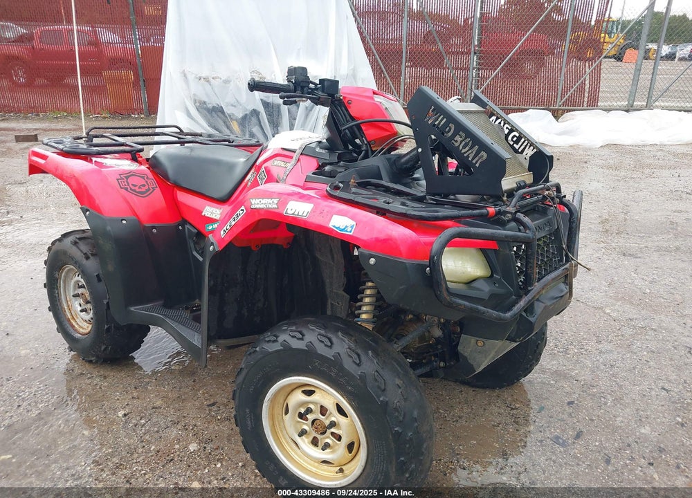 2017 HONDA TRX500 FM VIN: 1HFTE4526H4203436