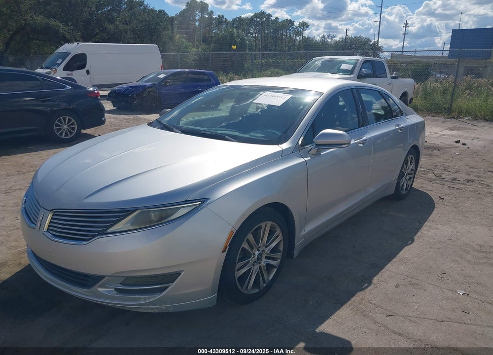 2013 LINCOLN MKZ VIN: 3LN6L2GKXDR819314