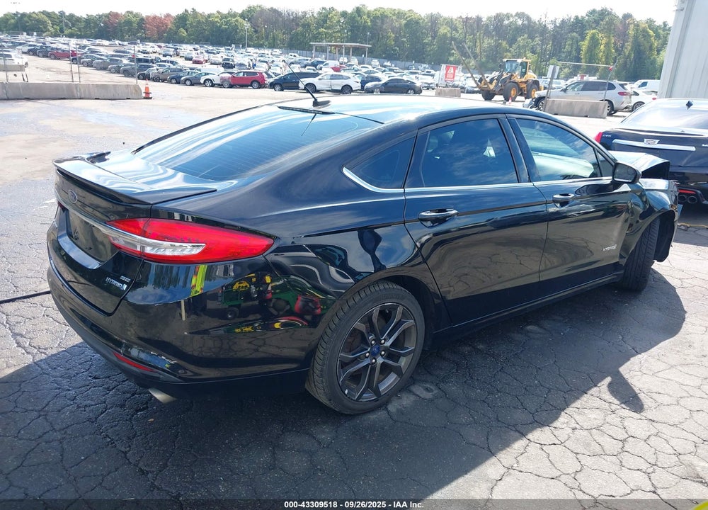 2018 FORD FUSION HYBRID SE VIN: 3FA6P0LU8JR269228