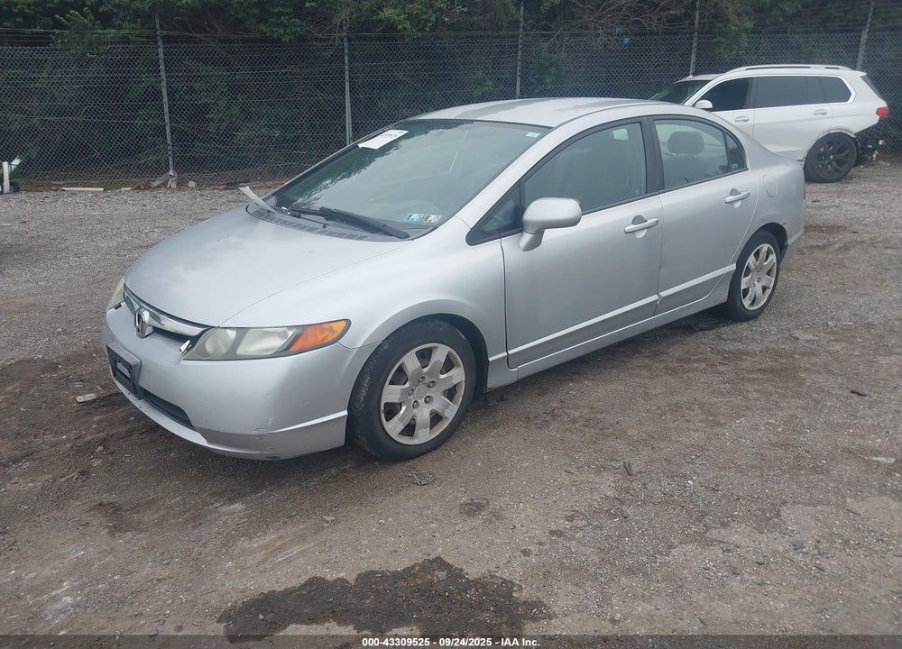2006 HONDA CIVIC LX VIN: 2HGFA16576H524770
