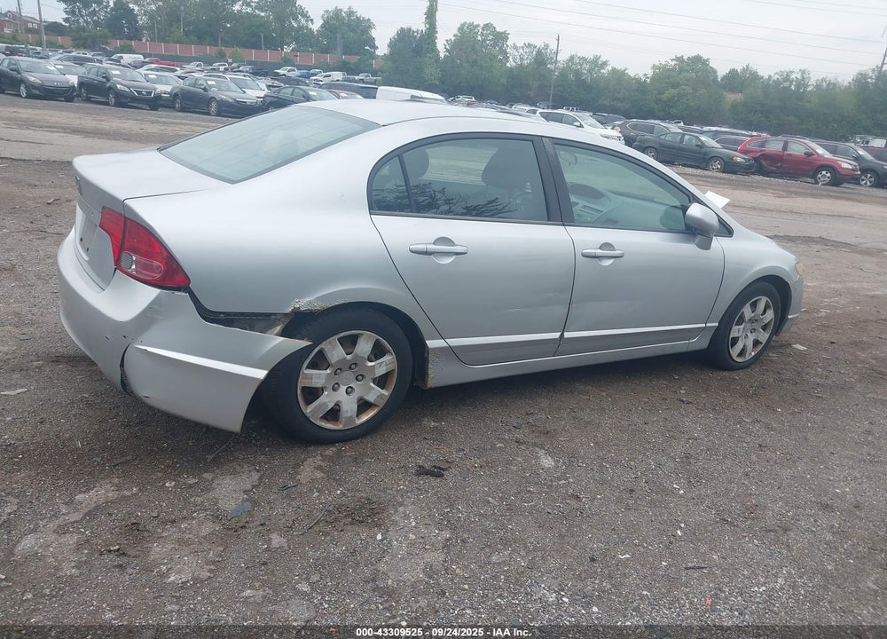 2006 HONDA CIVIC LX VIN: 2HGFA16576H524770