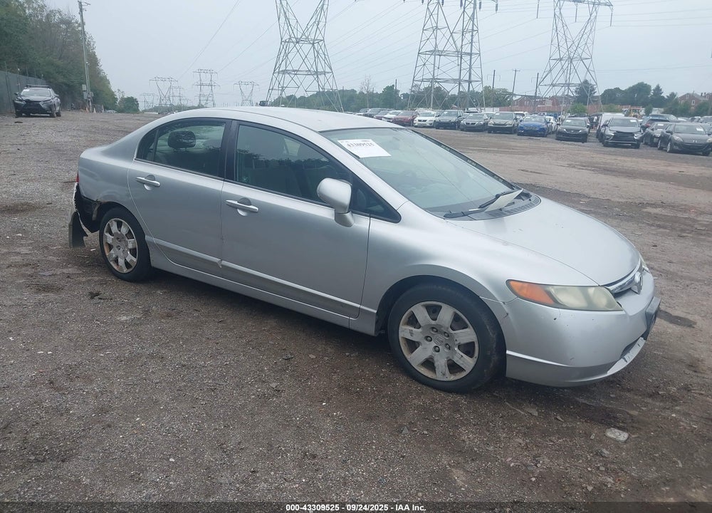 2006 HONDA CIVIC LX VIN: 2HGFA16576H524770