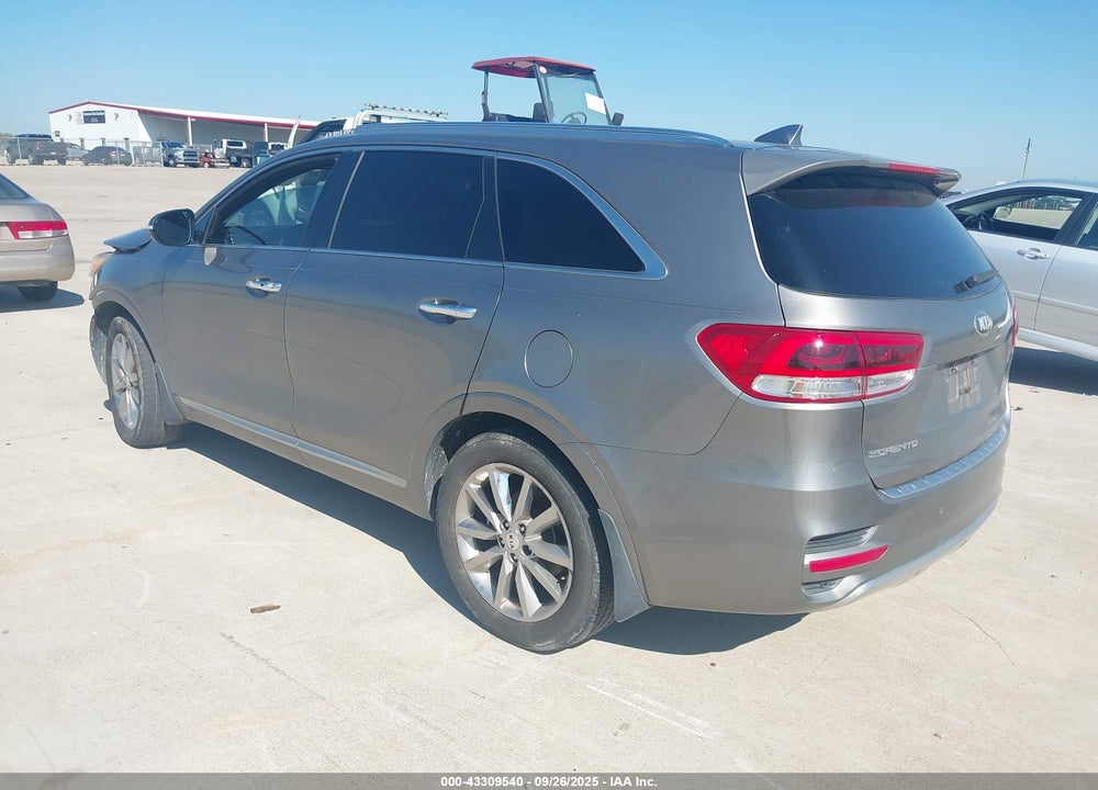 2016 KIA SORENTO 3.3L SXL VIN: 5XYPK4A59GG024716
