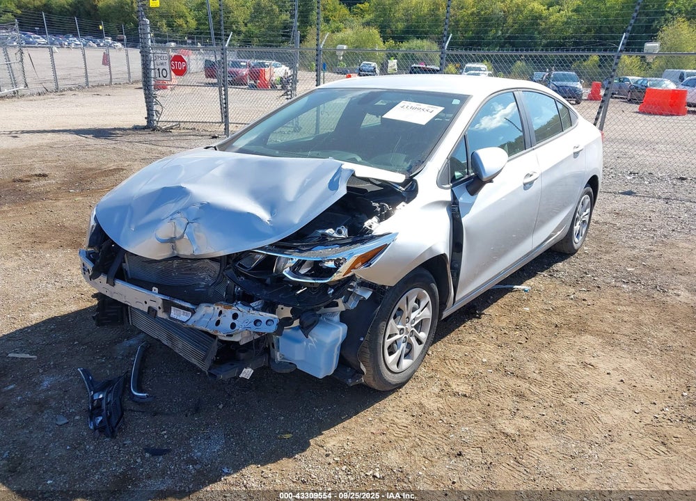 2019 CHEVROLET CRUZE LS VIN: 1G1BC5SM9K7147255