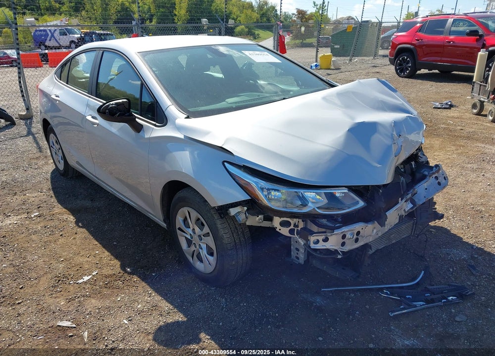 2019 CHEVROLET CRUZE LS VIN: 1G1BC5SM9K7147255