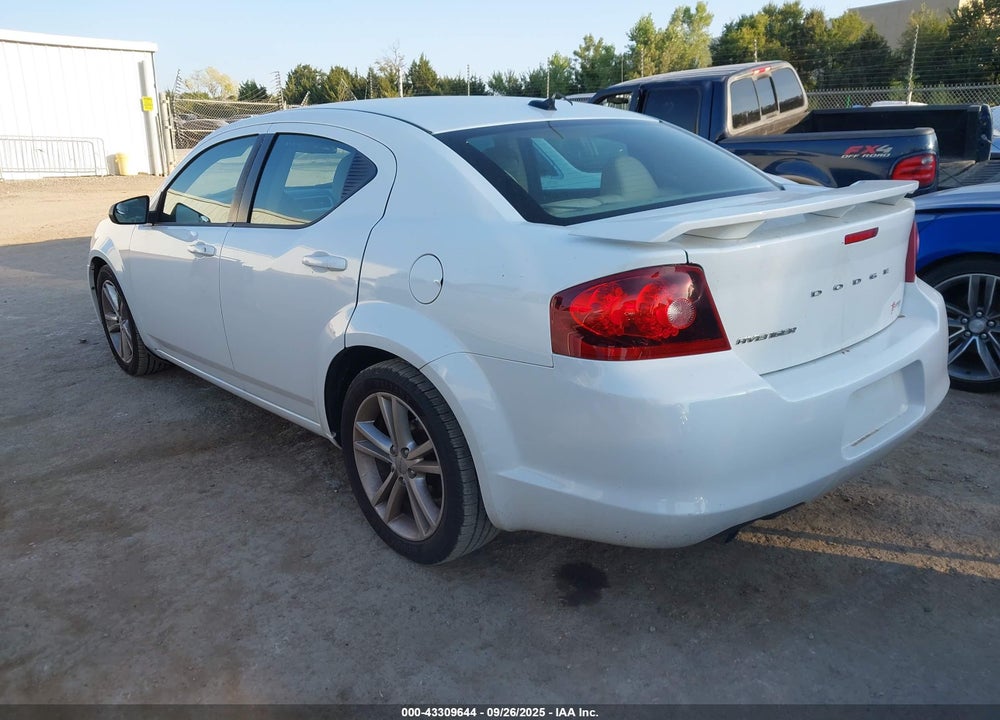 2013 DODGE AVENGER SE V6 VIN: 1C3CDZAG5DN770256