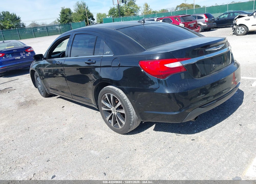 2012 CHRYSLER 200 TOURING VIN: 1C3CCBBGXCN301509