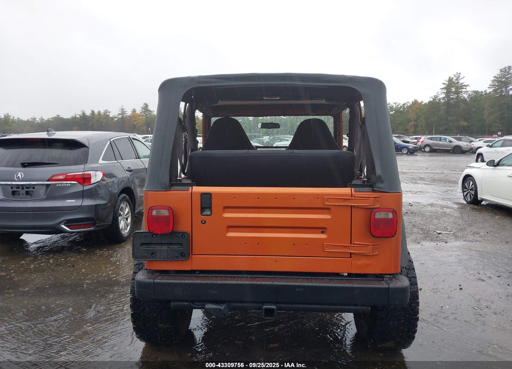 2001 JEEP WRANGLER SPORT VIN: 1J4FA49SX1P302997
