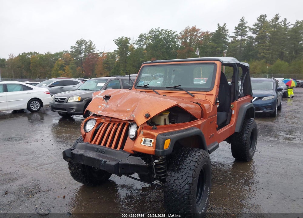 2001 JEEP WRANGLER SPORT VIN: 1J4FA49SX1P302997