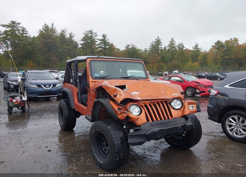 2001 JEEP WRANGLER SPORT VIN: 1J4FA49SX1P302997