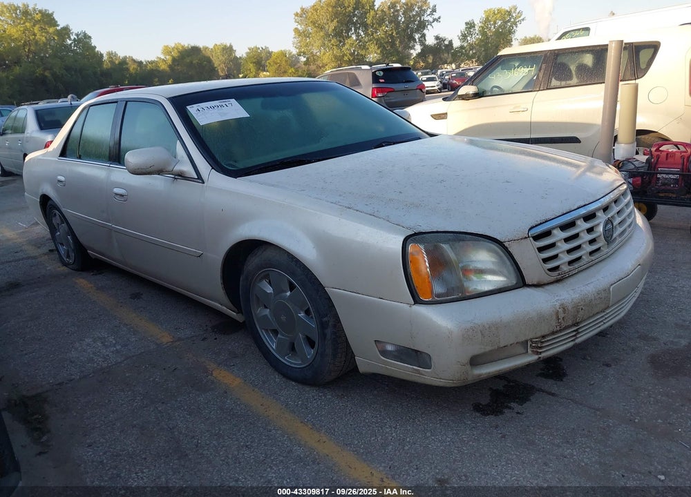2000 CADILLAC DEVILLE DTS VIN: 1G6KF5792YU275787