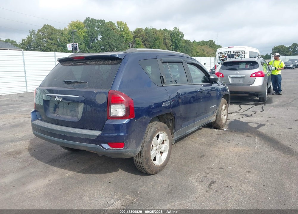 2014 JEEP COMPASS VIN: 1C4NJCBA4ED811987
