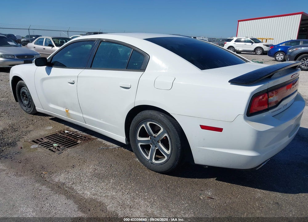 2012 DODGE CHARGER VIN: 2C3CDXBG4CH295984