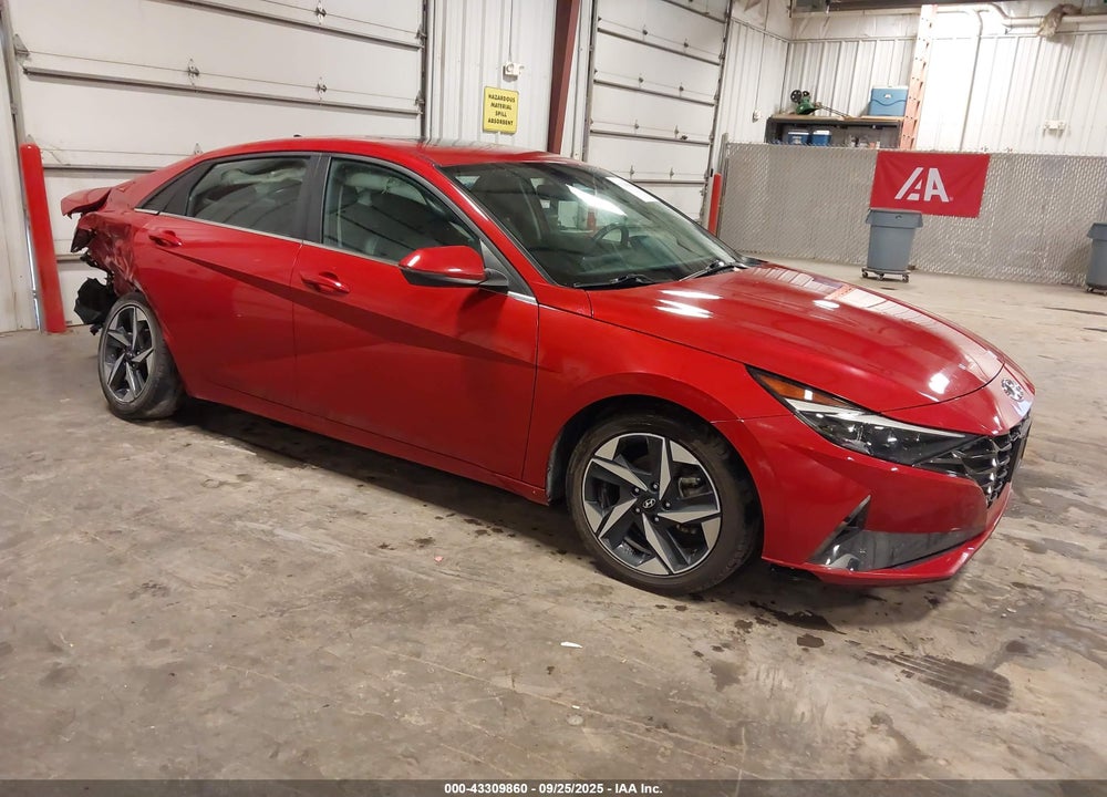 2023 HYUNDAI ELANTRA LIMITED VIN: KMHLP4AG1PU370612