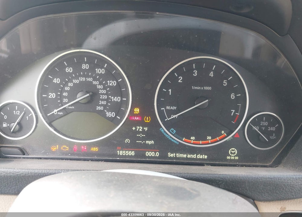 2014 BMW 3 SERIES VIN: WBA3A5C56EP600435