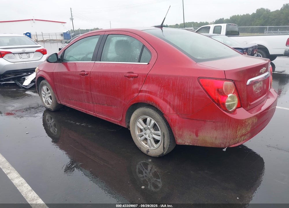 2013 CHEVROLET SONIC VIN: 1G1JC5SH2D4106095