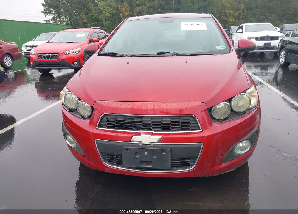 2013 CHEVROLET SONIC VIN: 1G1JC5SH2D4106095