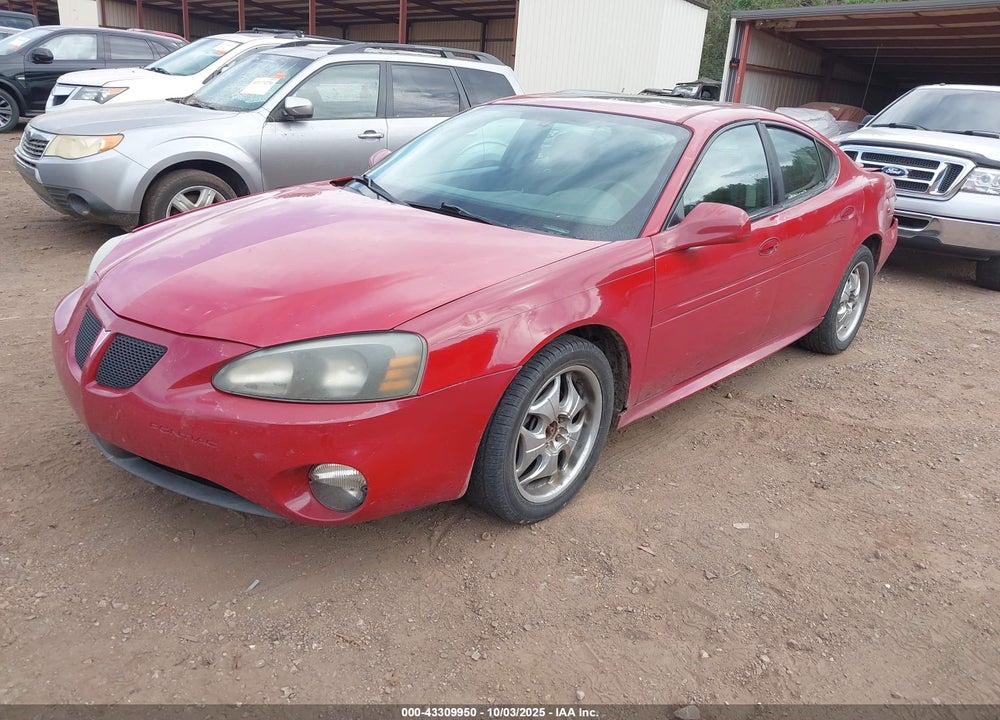 2008 PONTIAC GRAND PRIX VIN: 2G2WP552081162776