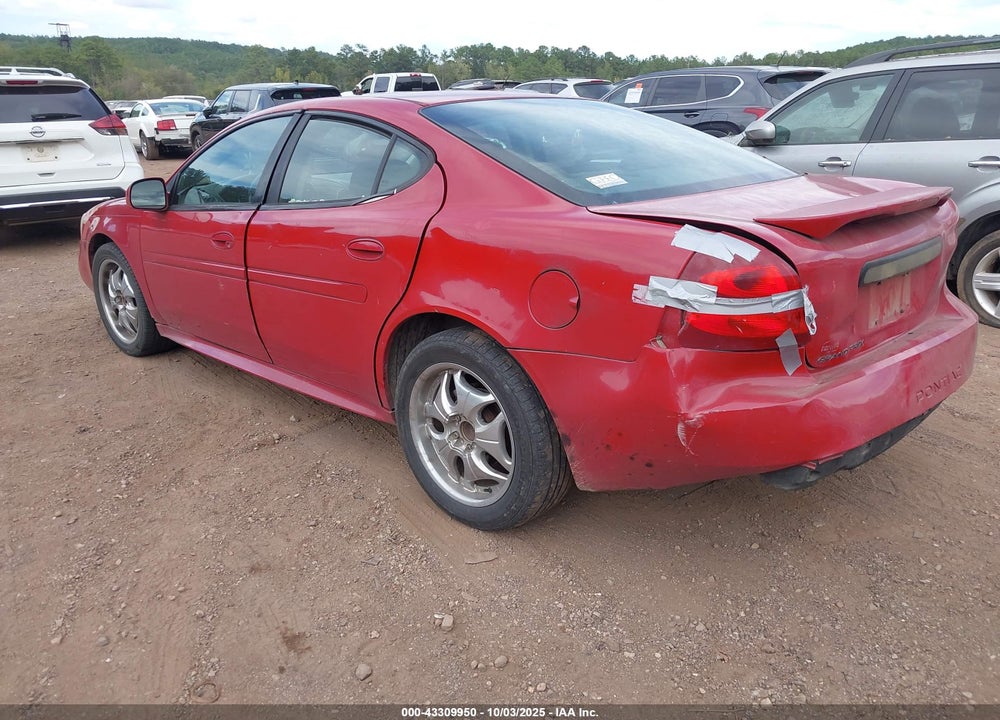 2008 PONTIAC GRAND PRIX VIN: 2G2WP552081162776