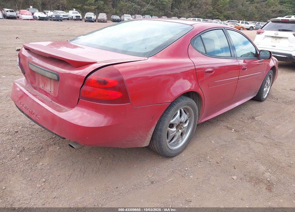2008 PONTIAC GRAND PRIX VIN: 2G2WP552081162776