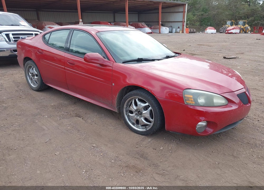 2008 PONTIAC GRAND PRIX VIN: 2G2WP552081162776