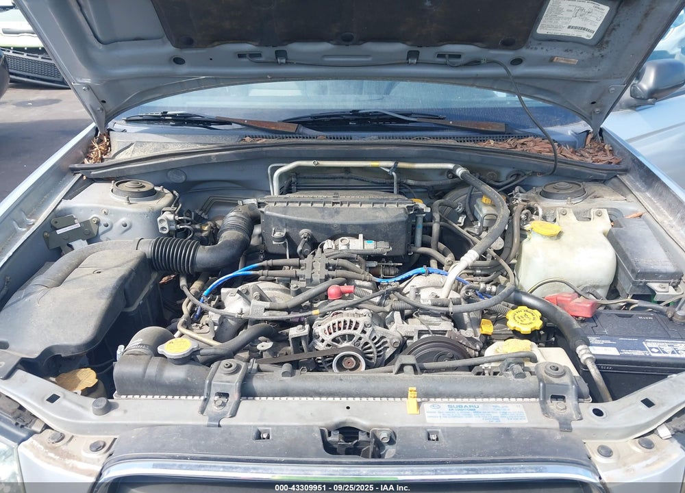 2003 SUBARU FORESTER X VIN: JF1SG63653G732004