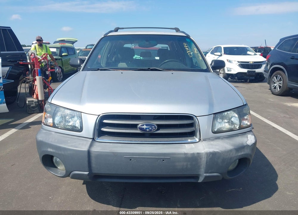 2003 SUBARU FORESTER X VIN: JF1SG63653G732004