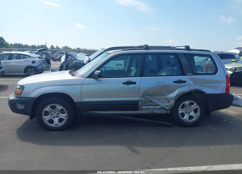 2003 SUBARU FORESTER X VIN: JF1SG63653G732004