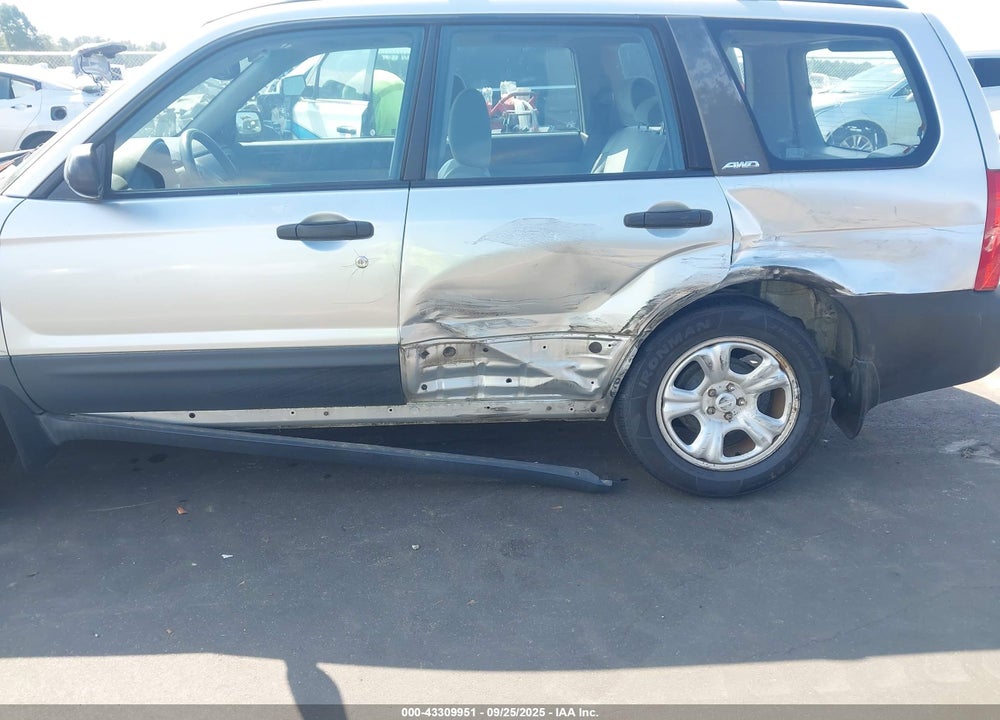 2003 SUBARU FORESTER X VIN: JF1SG63653G732004