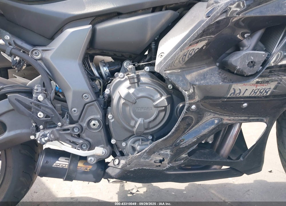 2023 YAMAHA YZFR7 VIN: JYARM38Y0PA001558