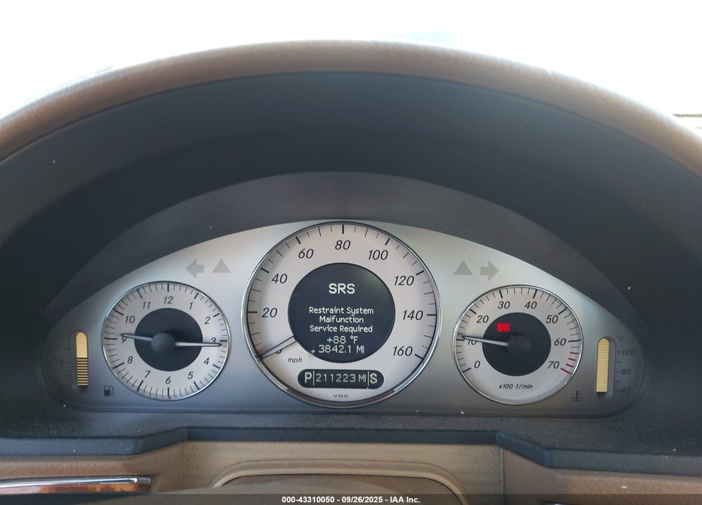 2008 MERCEDES-BENZ E 350 4MATIC VIN: WDBUF87X98B296751