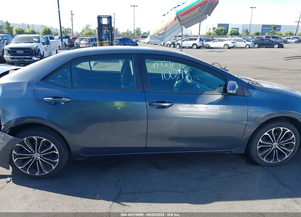 2016 TOYOTA COROLLA S PREMIUM VIN: 5YFBURHEXGP482526
