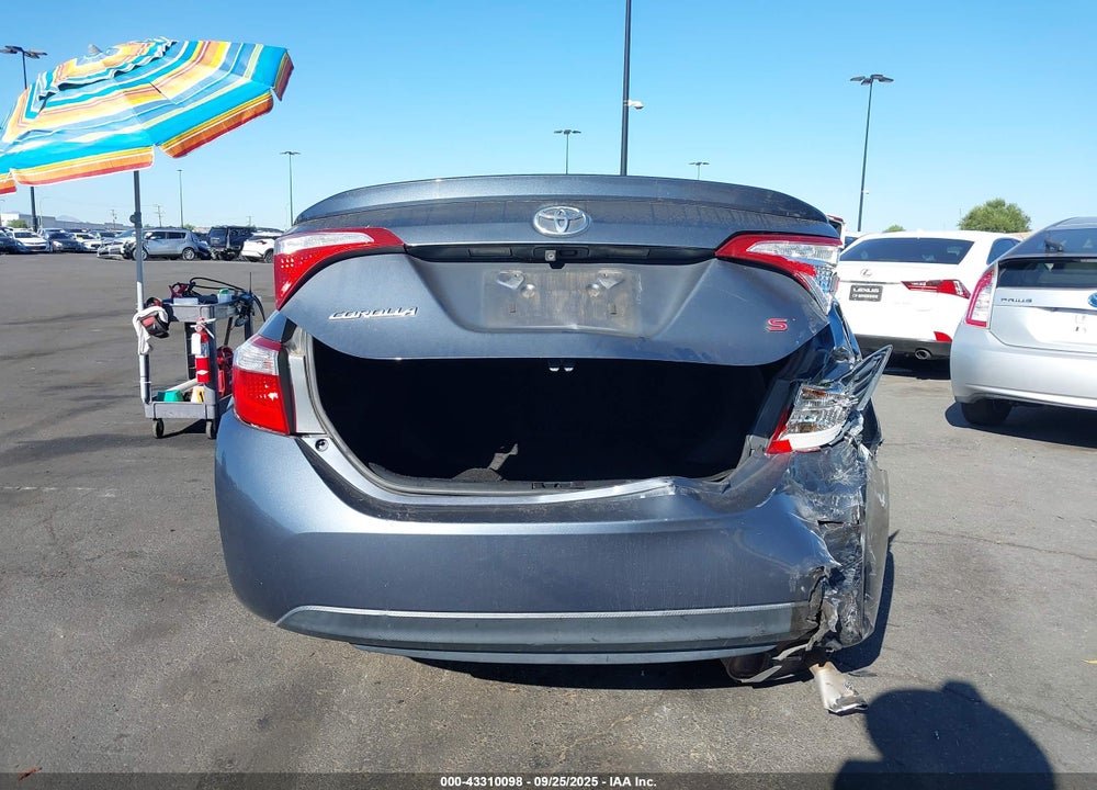 2016 TOYOTA COROLLA S PREMIUM VIN: 5YFBURHEXGP482526