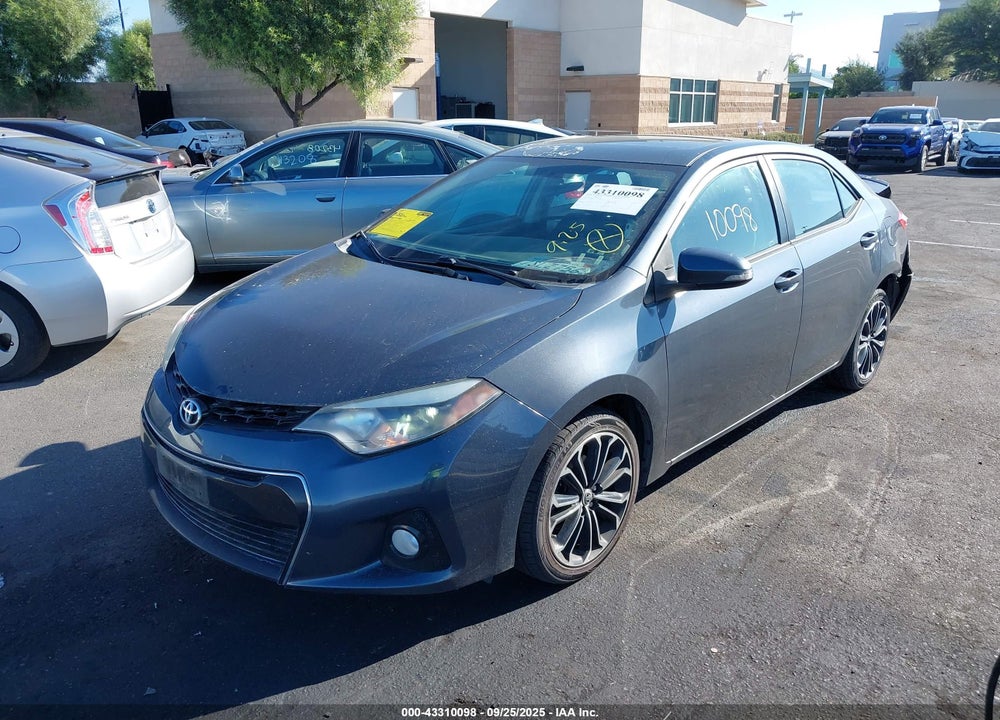 2016 TOYOTA COROLLA S PREMIUM VIN: 5YFBURHEXGP482526