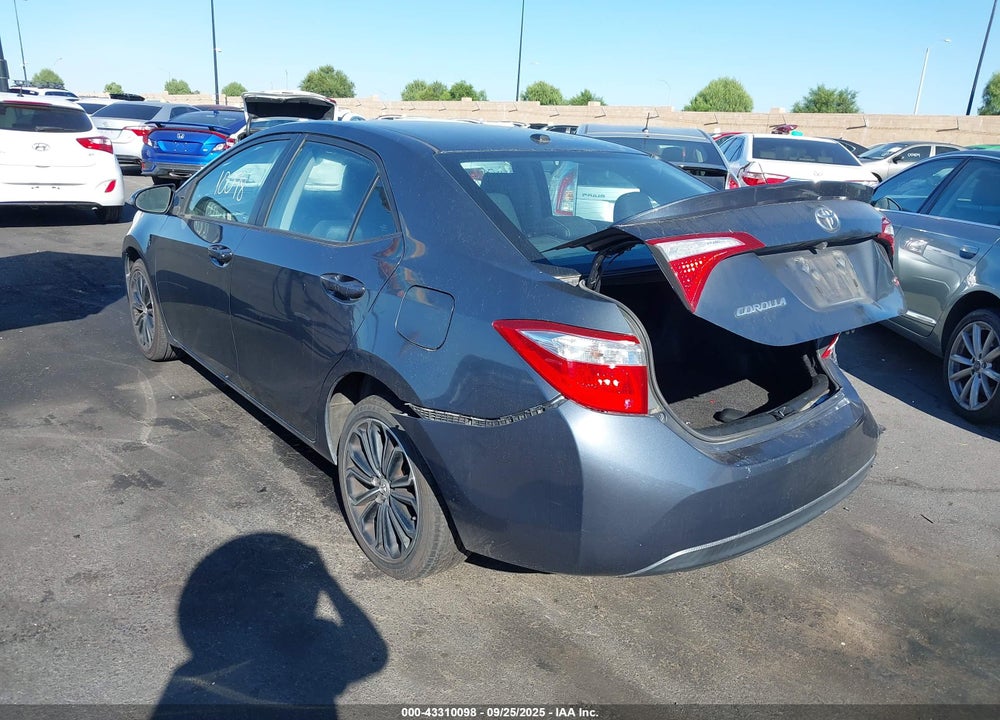 2016 TOYOTA COROLLA S PREMIUM VIN: 5YFBURHEXGP482526
