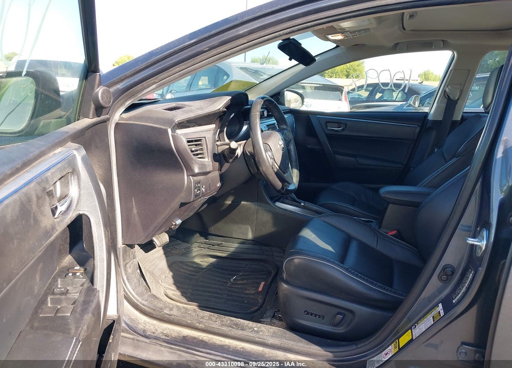 2016 TOYOTA COROLLA S PREMIUM VIN: 5YFBURHEXGP482526