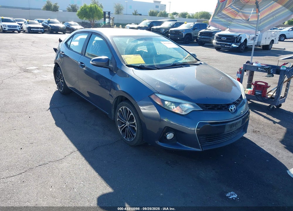2016 TOYOTA COROLLA S PREMIUM VIN: 5YFBURHEXGP482526